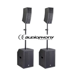Audiophony MOJO 2200 CURVE aktywny zestaw nagłośnienia