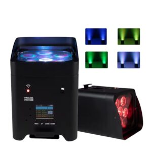 Led Par Akumulatorowy 6x18w RGBWA+UV