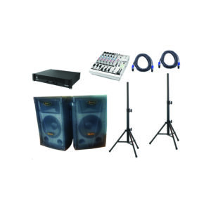 Zestaw nagłośnienia na 18-stkę 2x400w