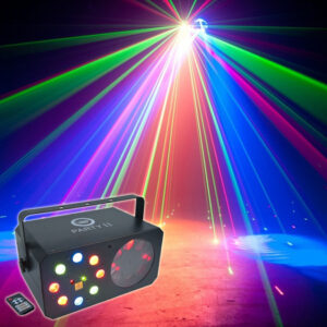 Party II 3w1 RGB, Laser, Gobo